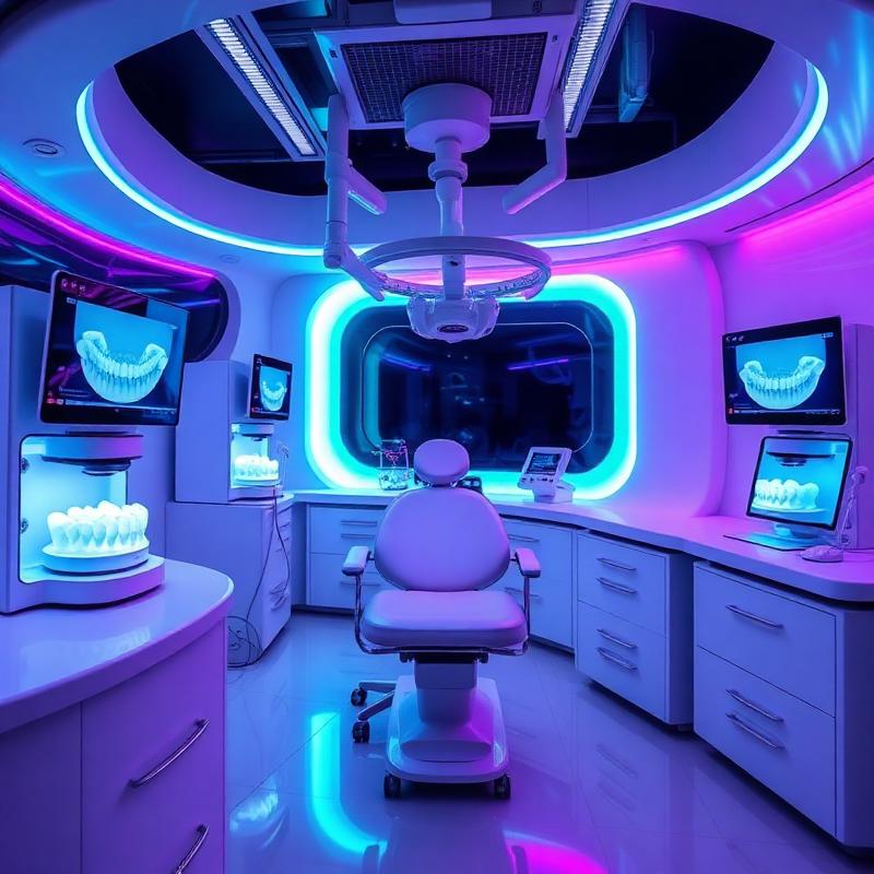Laboratorio dental futurista